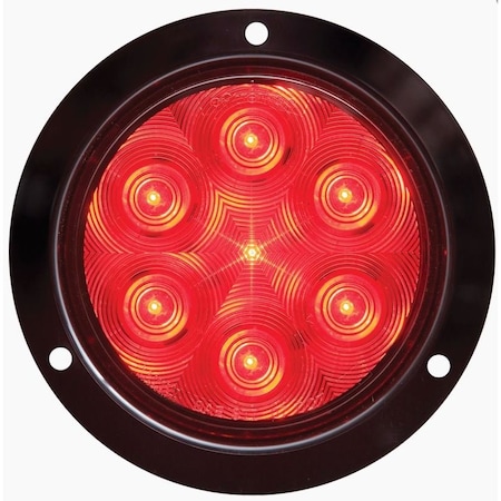 Optronics Red Stop/Turn/Tail Light, Flange Mount, Pl-3 Connection STL13RFB
